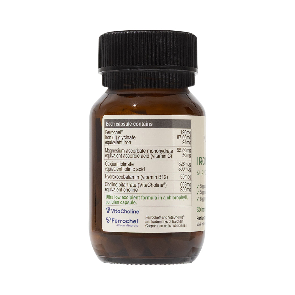 NaturoBest Iron & Brain Support 30c