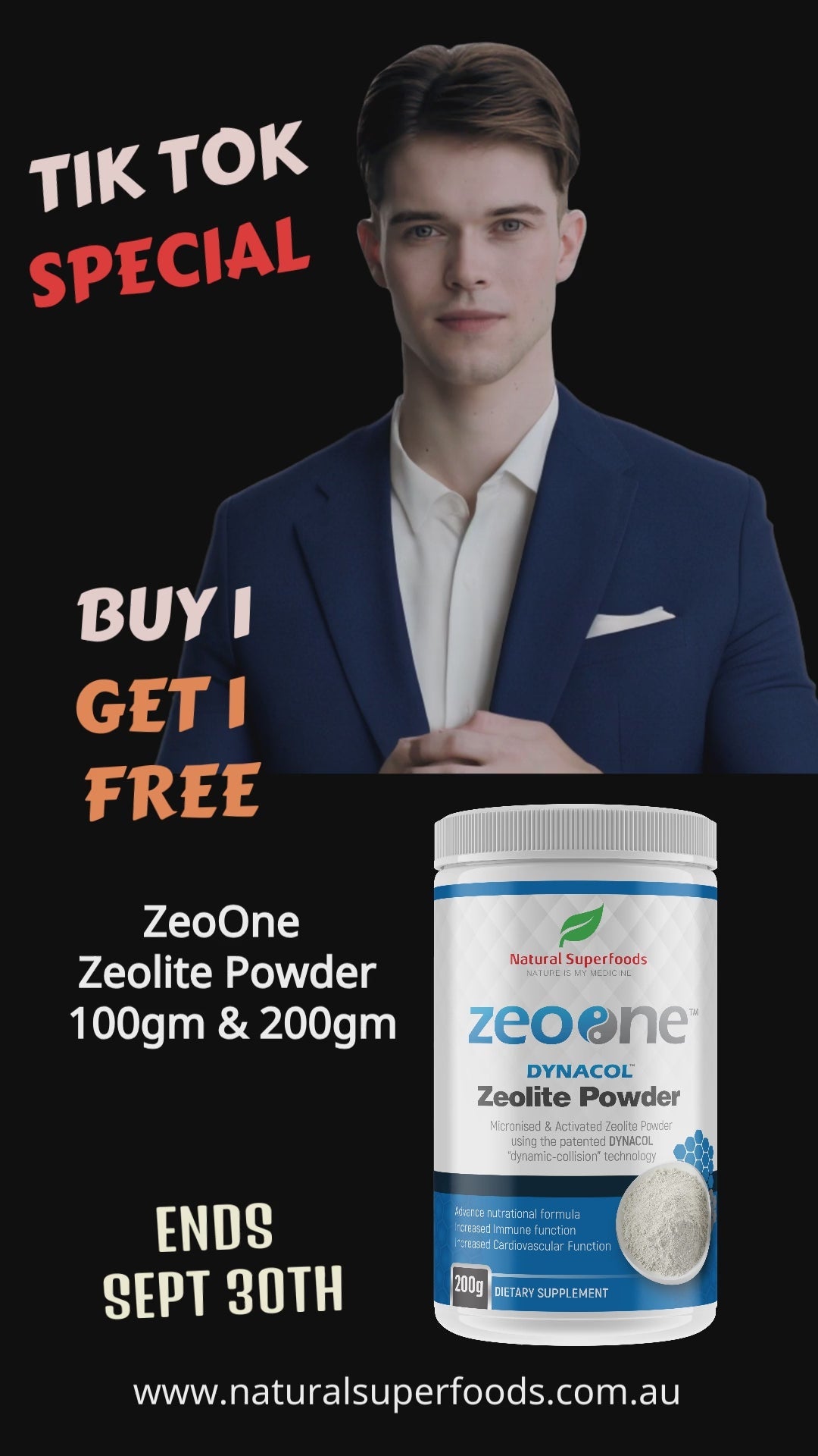 ZeoOne Zeolite 100g Powder