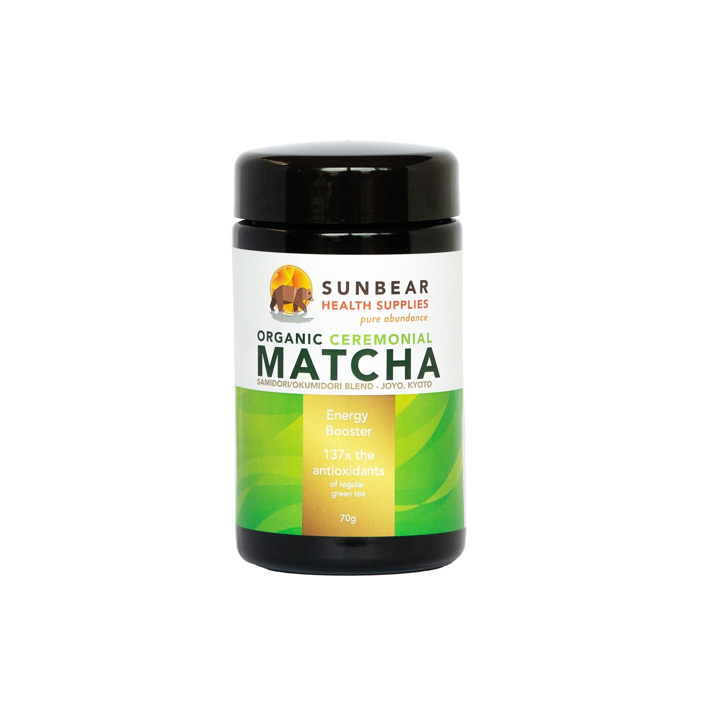 Matcha Japanese Organic Ceremonial Grade - Single Origin Cultivar - 70g