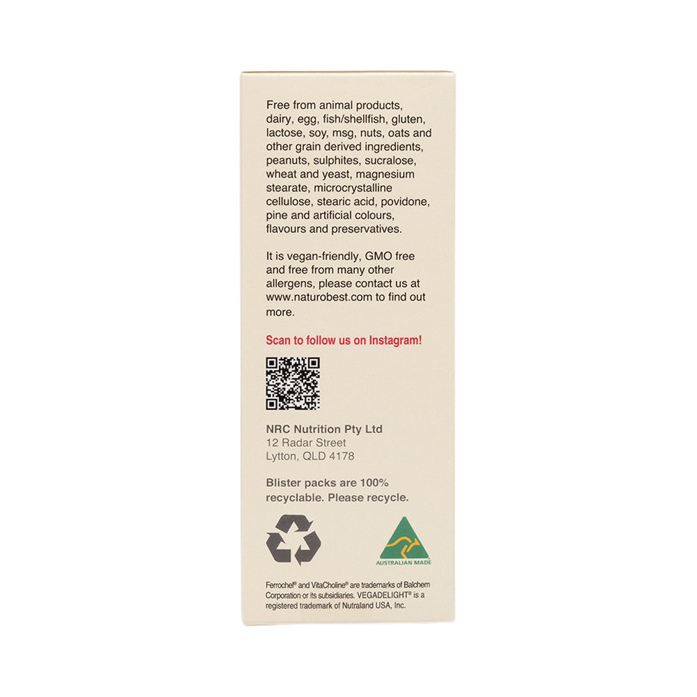 NaturoBest Preconception Multi for Women 60c