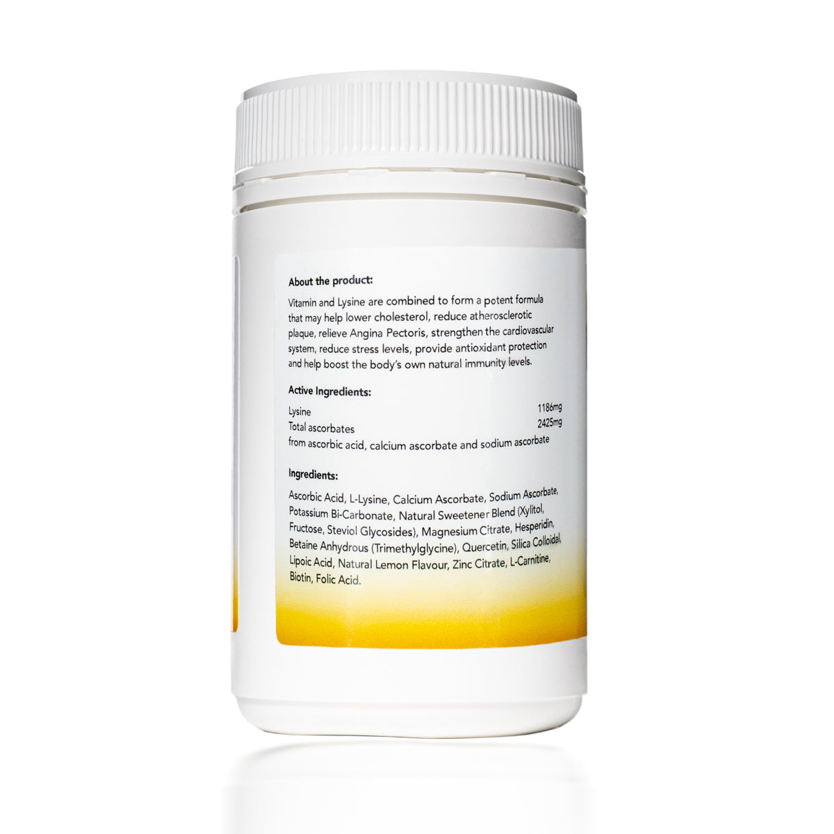 Vitamin C & Lysine - Sunbear Health Supplies- 200 grams