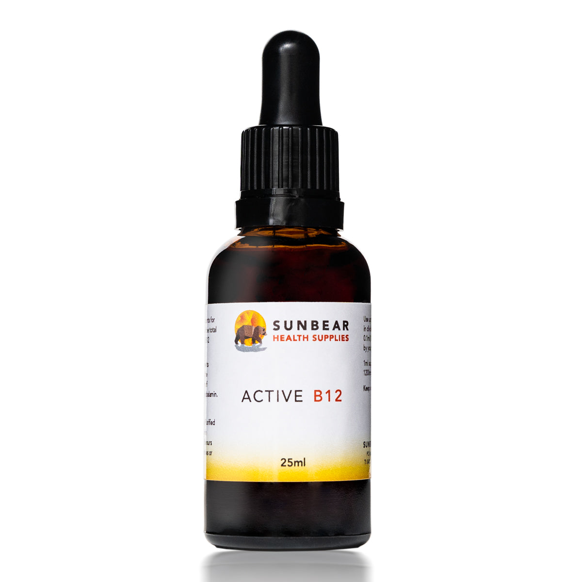 Activated B12 drops - Sunbear Health Supplies – 25ml