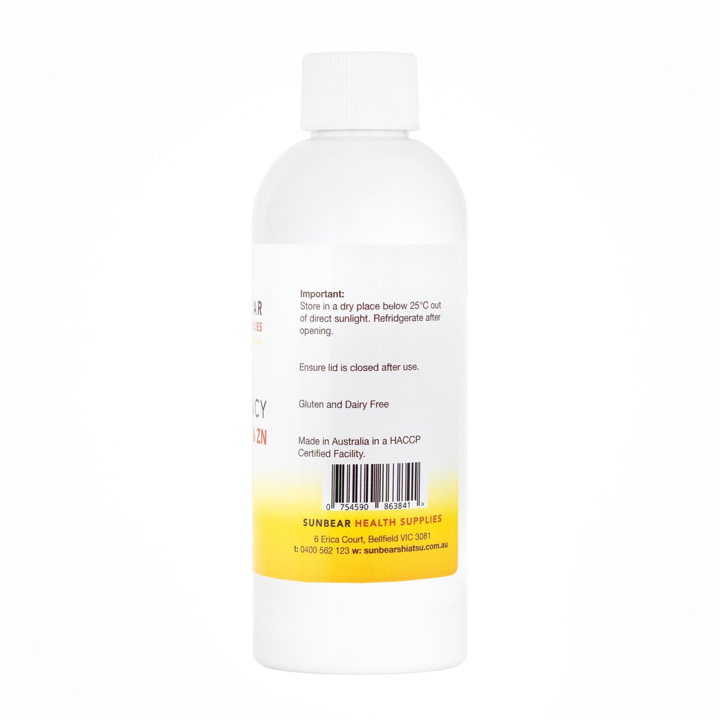 Liposomal Quercetin & Zinc 200ml - Sunbear Health