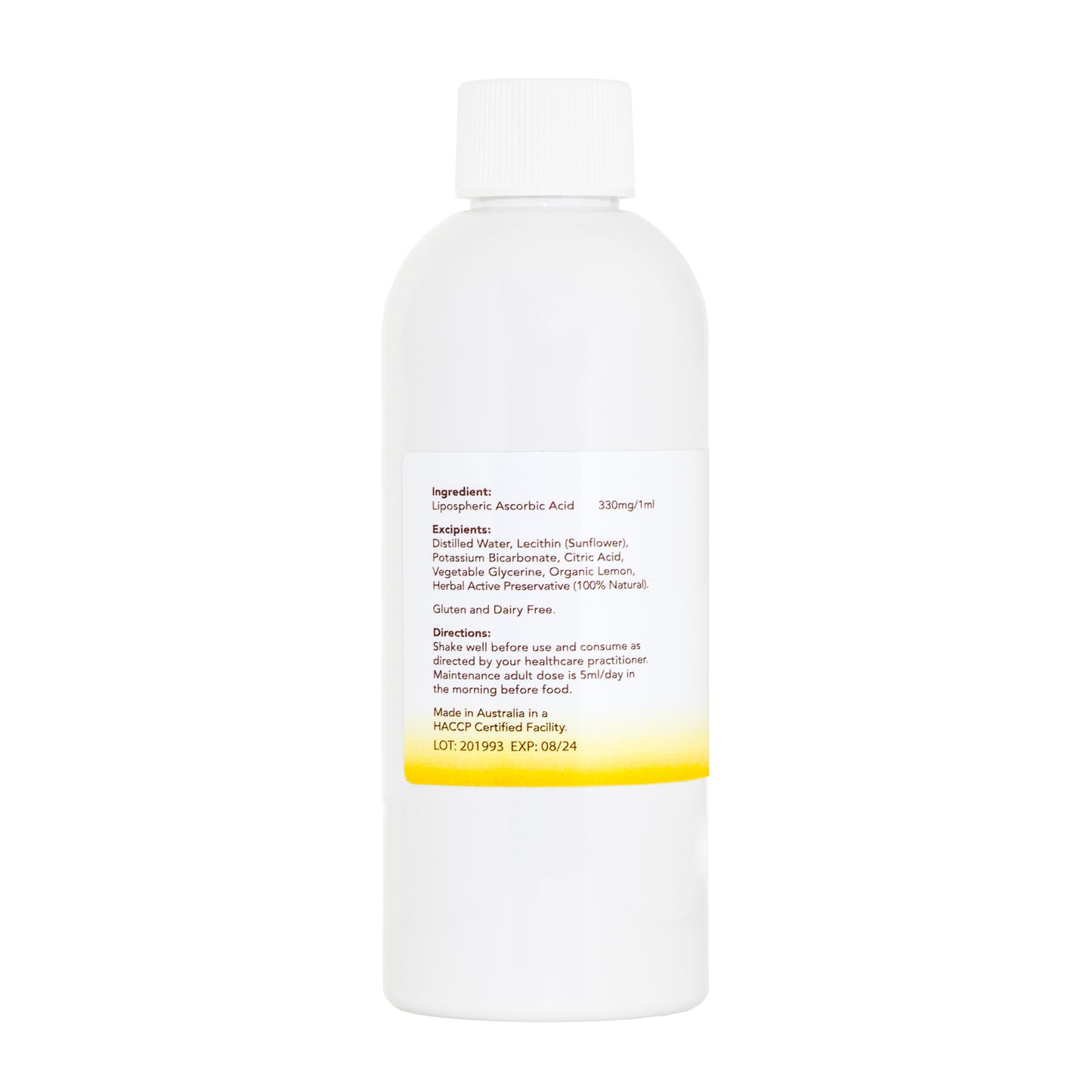 High Potency Lipo C Berry- Sunbear Health Supplies -200ml x 3 bottles