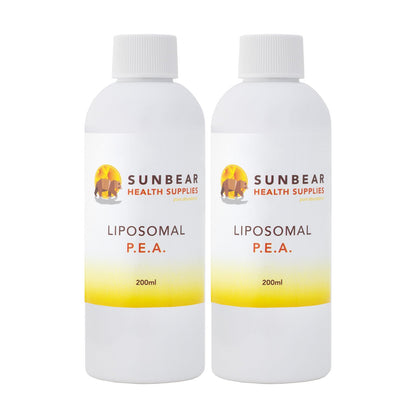 Liposomal PEA (Palmitoylethanolamide) - Sunbear Health Supplies - 200ml x 2