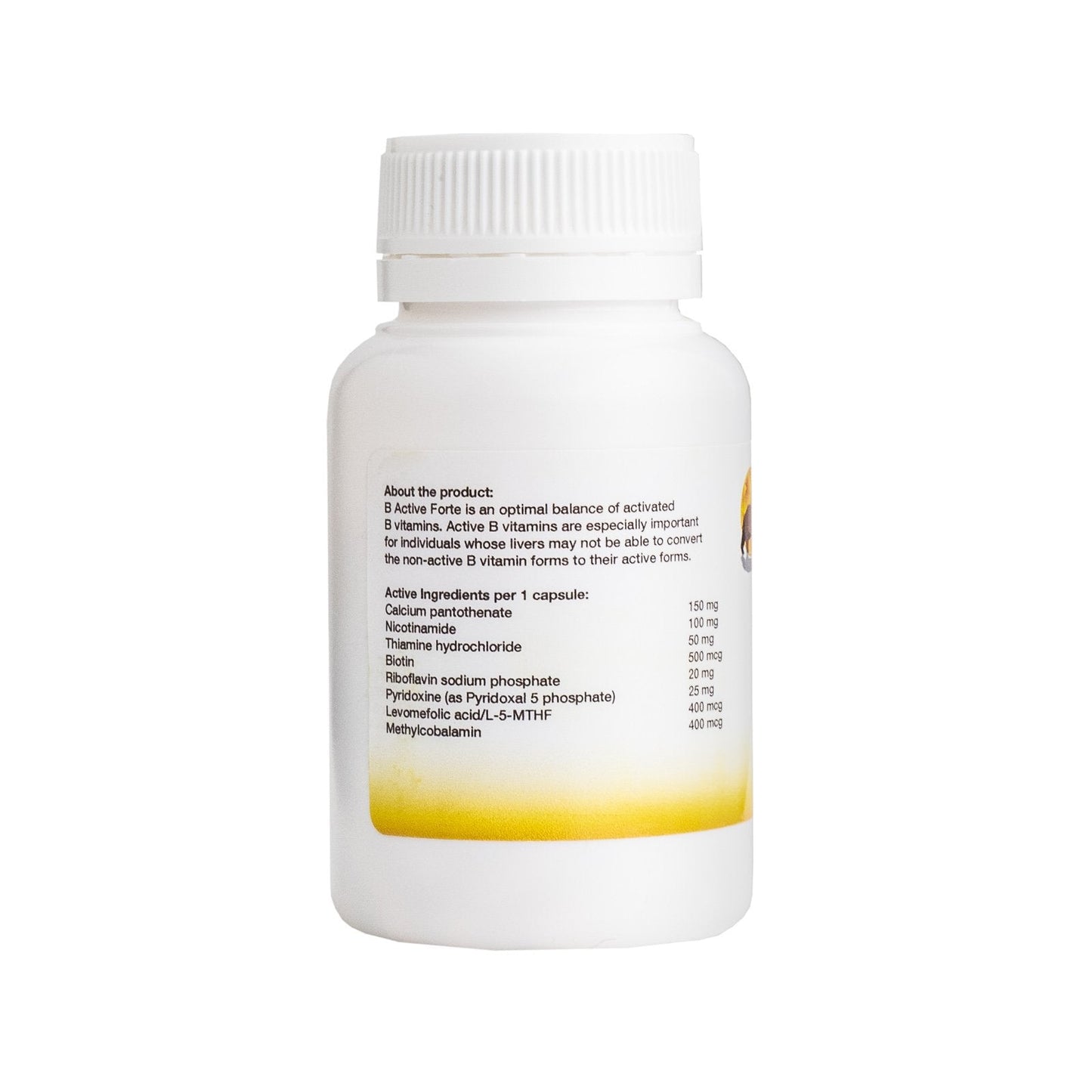 Sunbear Health Supplies - Total B Active Complex - 60VCaps