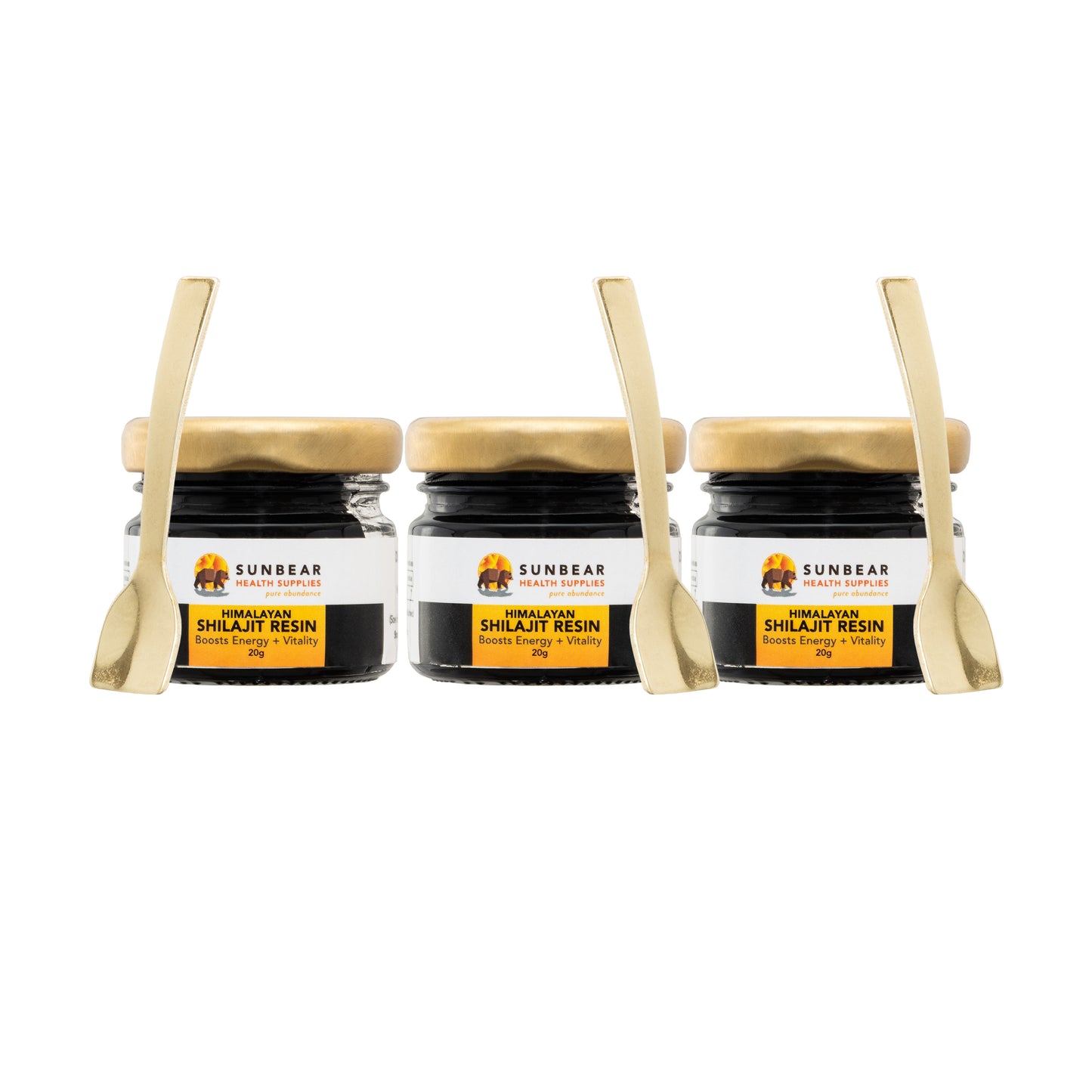 Sunbear Himalayan Shilajit Resin 20g x3