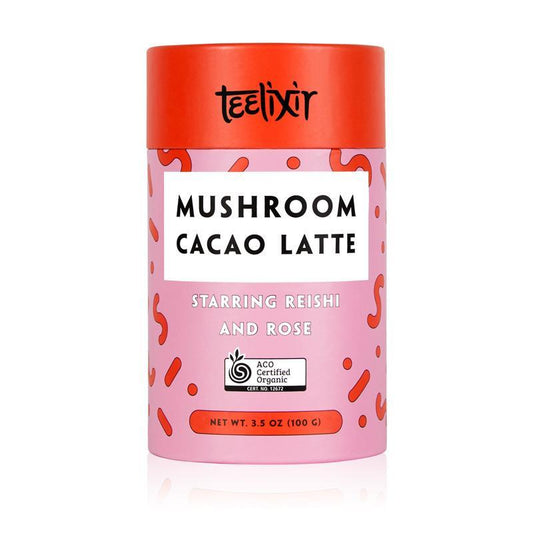 Teelixir Mushroom Cacao Latte with Reishi