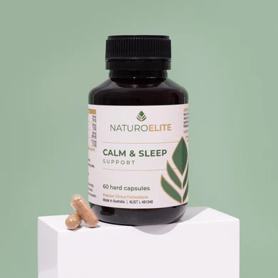 NaturoElite Calm & Sleep Support | With Ashwagandha