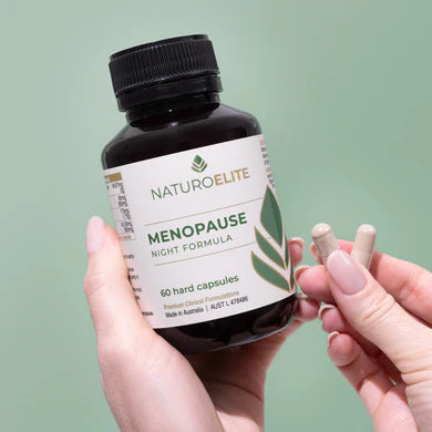 NaturoElite Menopause Night Formula | Night Sweats & Sleep Support
