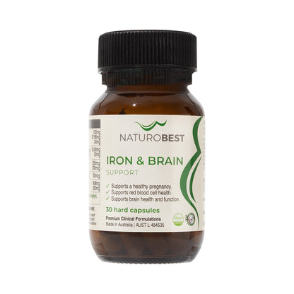NaturoBest Iron & Brain Support 30c