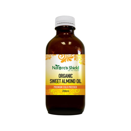 Natures Shield Organic Sweet Almond Oil 200ml