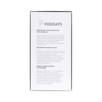 PERDAYS IMMUNE BOOST + LACTOFERRIN 60C