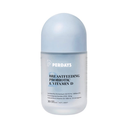 PERDAYS BREASTFEEDING PROBIOTIC & VITAMIN D 30C
