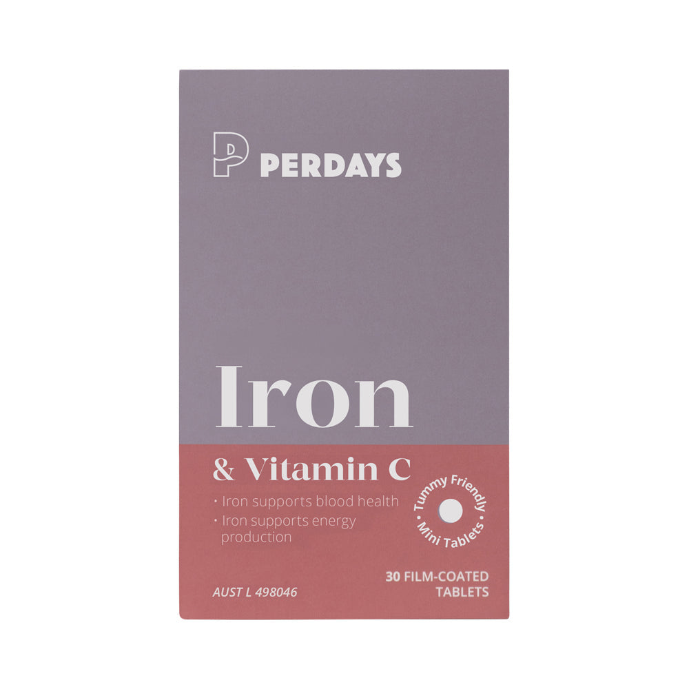 PERDAYS IRON & VITAMIN C 30T