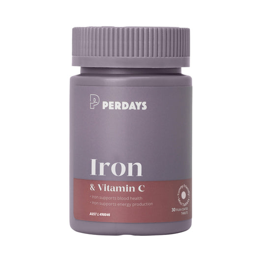 PERDAYS IRON & VITAMIN C 30T