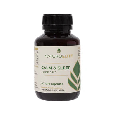 NaturoElite Calm & Sleep Support | With Ashwagandha