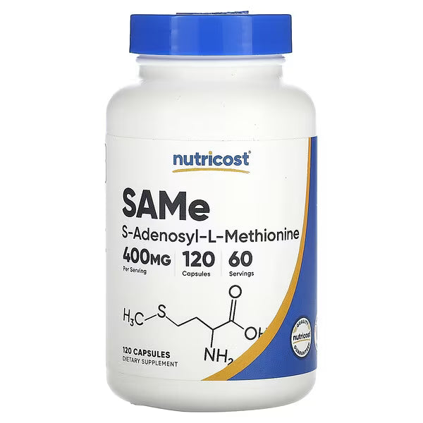 Nutricost, SAMe, 120 Capsules (200 mg per Capsule)