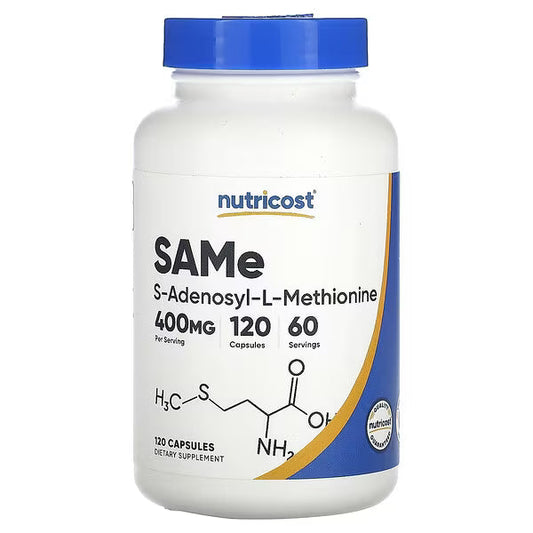 Nutricost, SAMe, 120 Capsules (200 mg per Capsule)