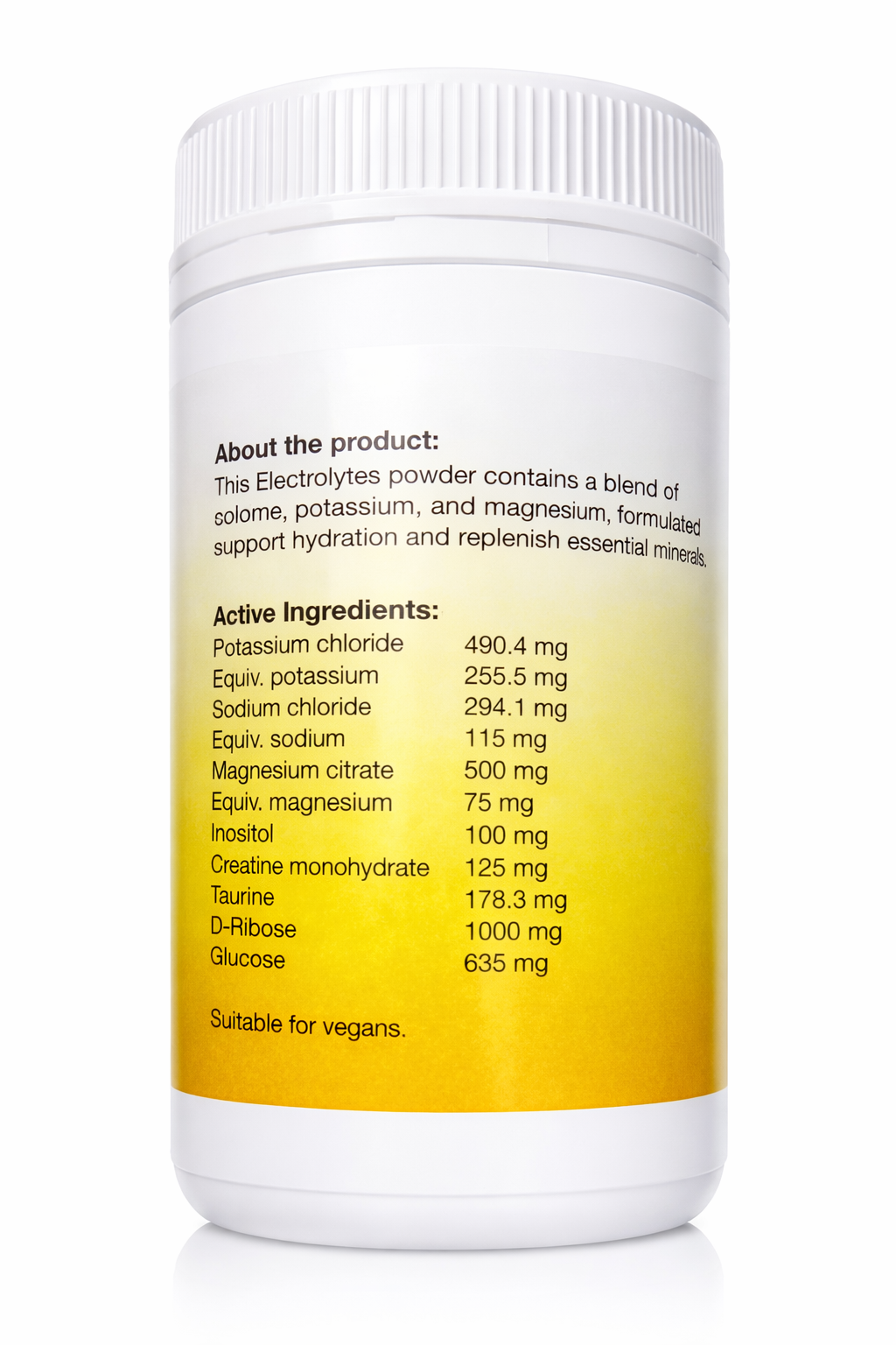 ElectroLytes+ 150g - Sunbear Health Supplies