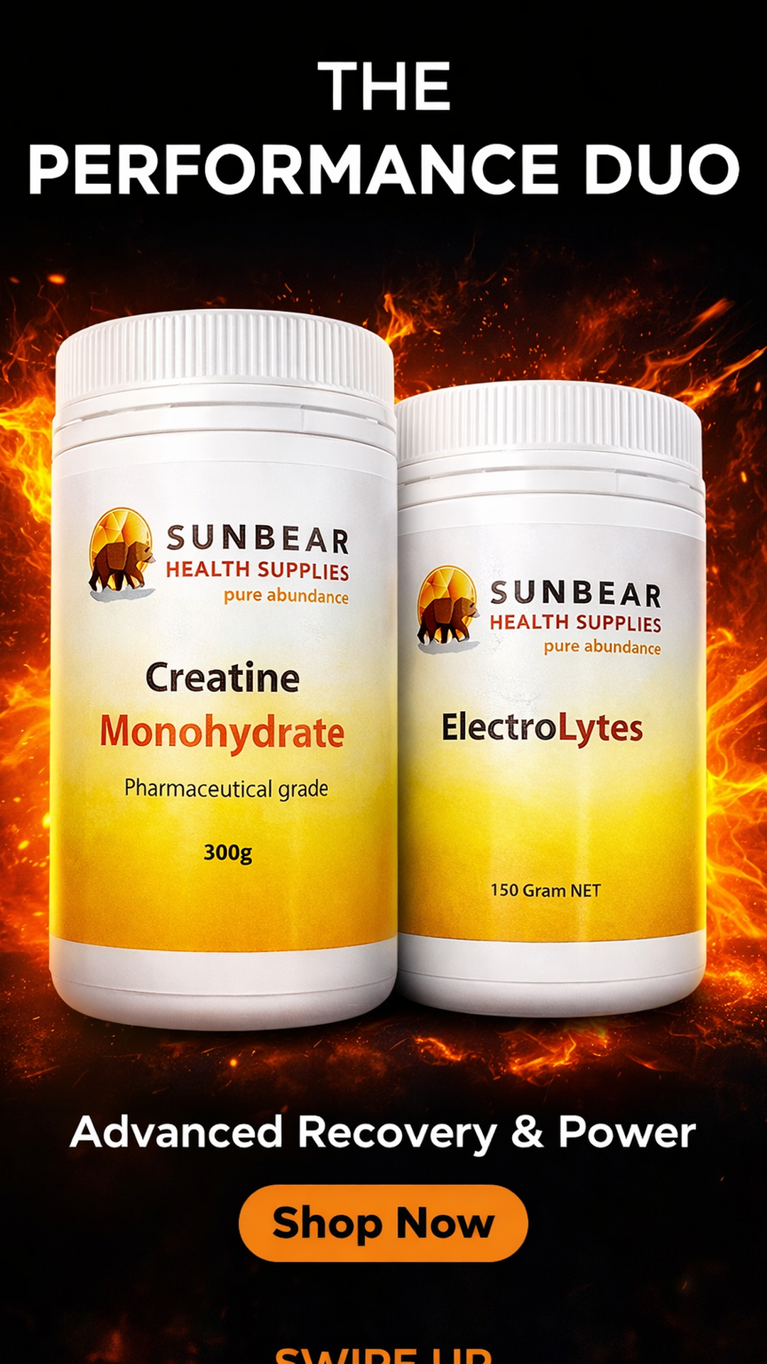 Ultimate Hydration Pack: ElectroLytes+ Creatine - Sunbear Health Supplies