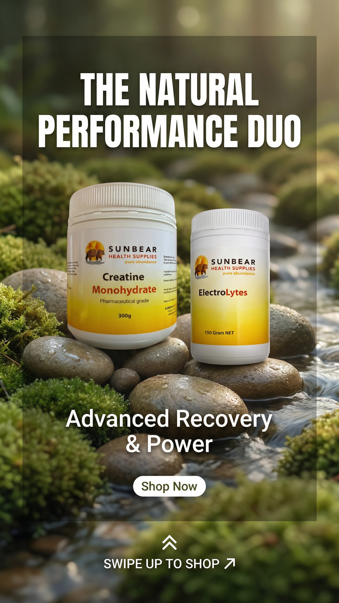 Ultimate Hydration Pack: ElectroLytes+ Creatine - Sunbear Health Supplies