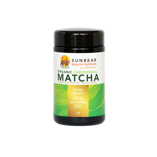 Matcha Japanese Organic Ceremonial Grade - Single Origin Cultivar - 70g