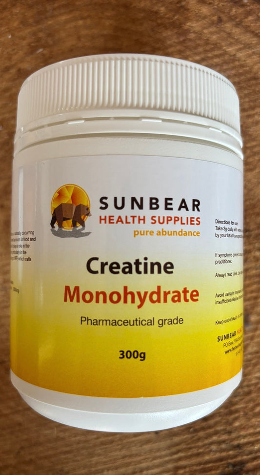 Creatine Monohydrate 300g - Sunbear Health Supplies