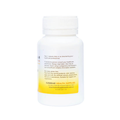 Sunbear Health Supplies - L-Theanine & Gaba 500 - 60VCaps