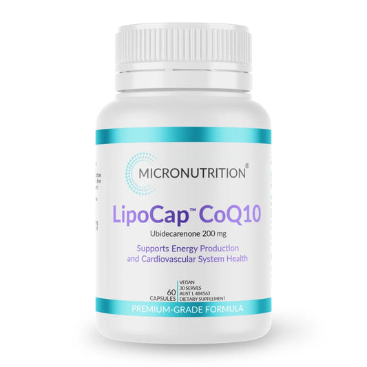 LipoCap™ CoQ10 – 60 Capsules