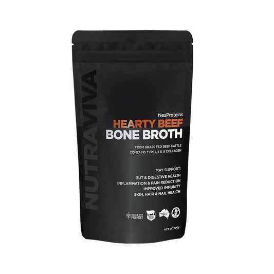 Nutraviva NesProteins Bone Broth Hearty Beef 100g