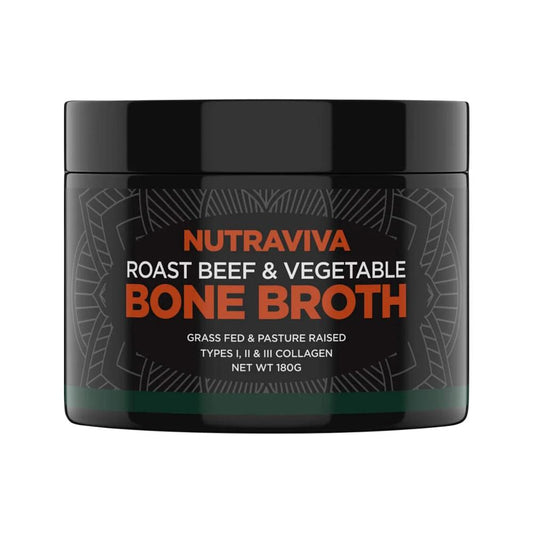 Nutraviva Bone Broth Roast Beef & Vegetable 180g