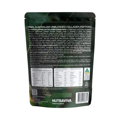 Nutraviva Australian Collagen Hydrolysate 400g