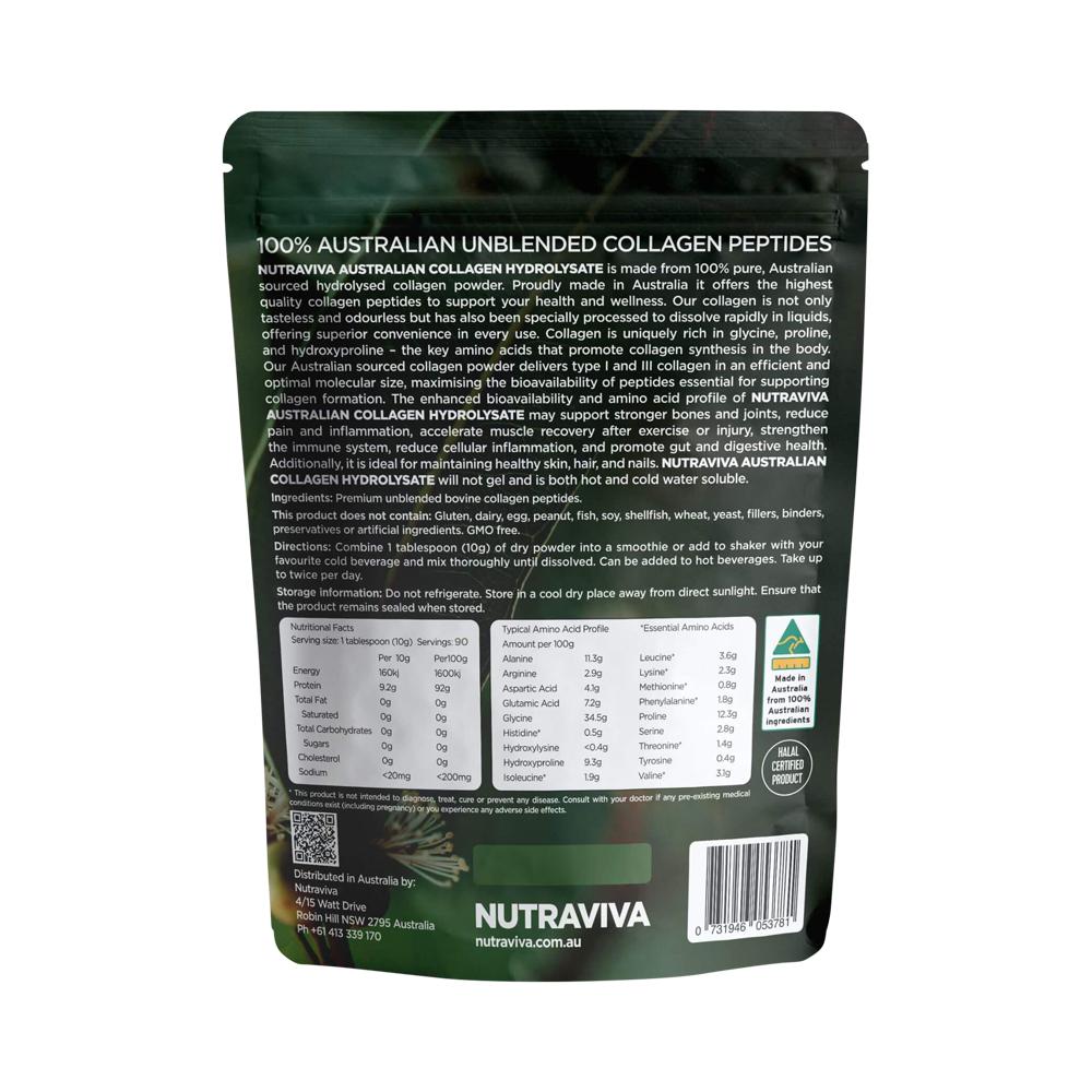 Nutraviva Australian Collagen Hydrolysate 900g