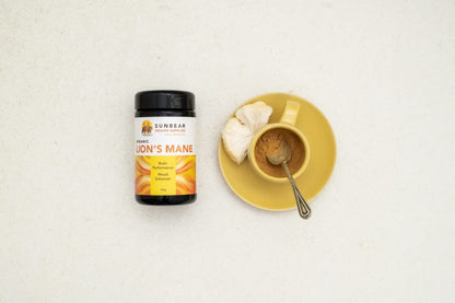 Sunbear Health Supplies - Organic Lion's Mane Extract (12:1 Ratio) x 3