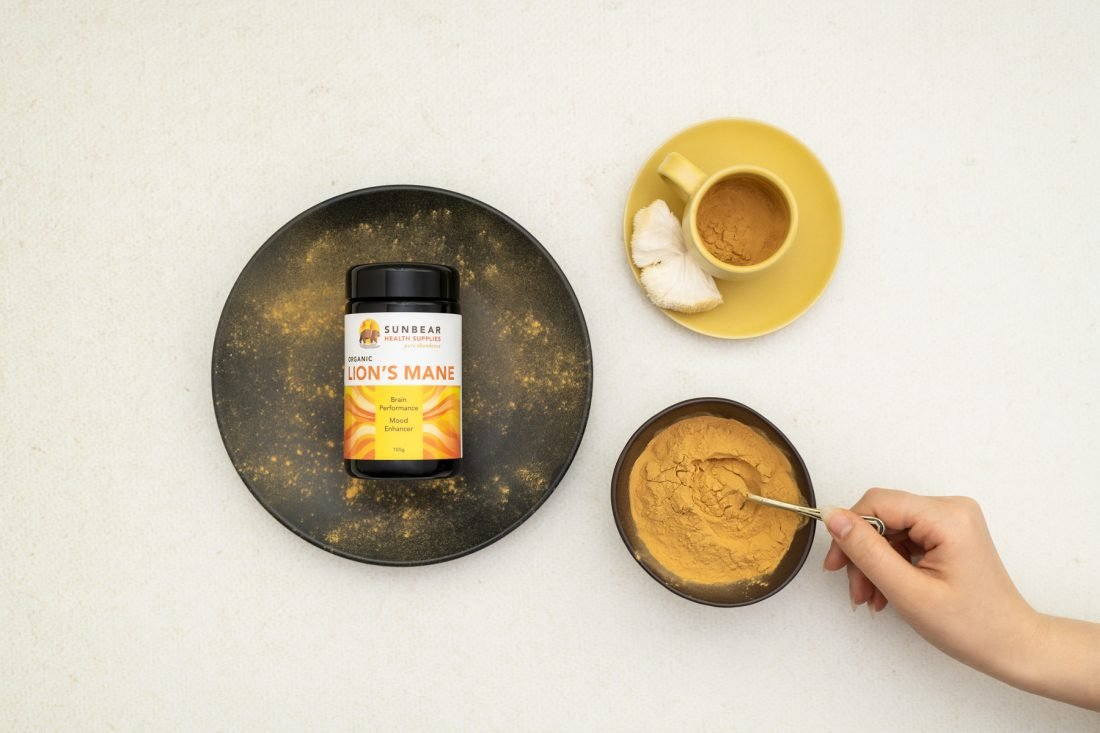 Sunbear Health Supplies - Organic Lion's Mane Extract (12:1 Ratio)