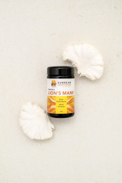 Sunbear Health Supplies - Organic Lion's Mane Extract (12:1 Ratio) x 3