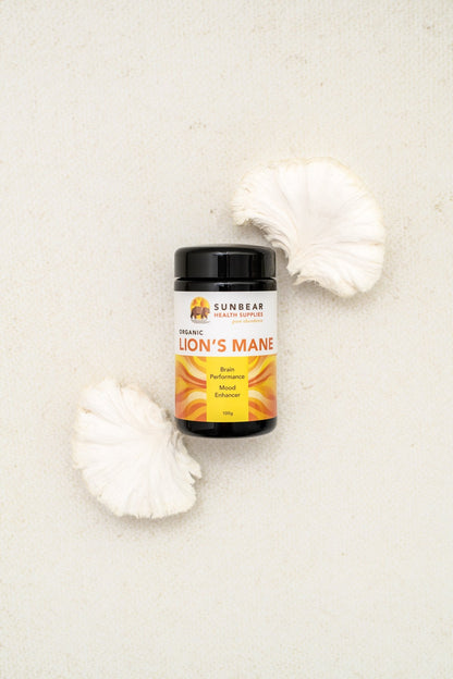 Sunbear Health Supplies - Lion’s Mane + Chaga + Reishi + Turkey Tail – 4-Pack.