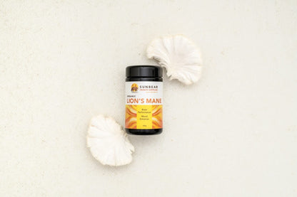 Sunbear Health Supplies - Organic Lion's Mane Extract (12:1 Ratio) x 3