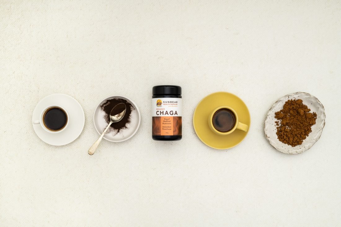 Sunbear Health Supplies - Organic Chaga Extract (11:1 Ratio) x 3
