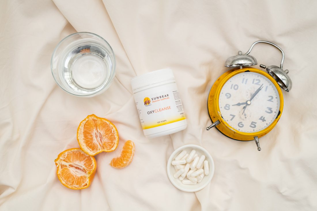 Sunbear Health Supplies - OxyMag Powder x 2 - 120 Capsules