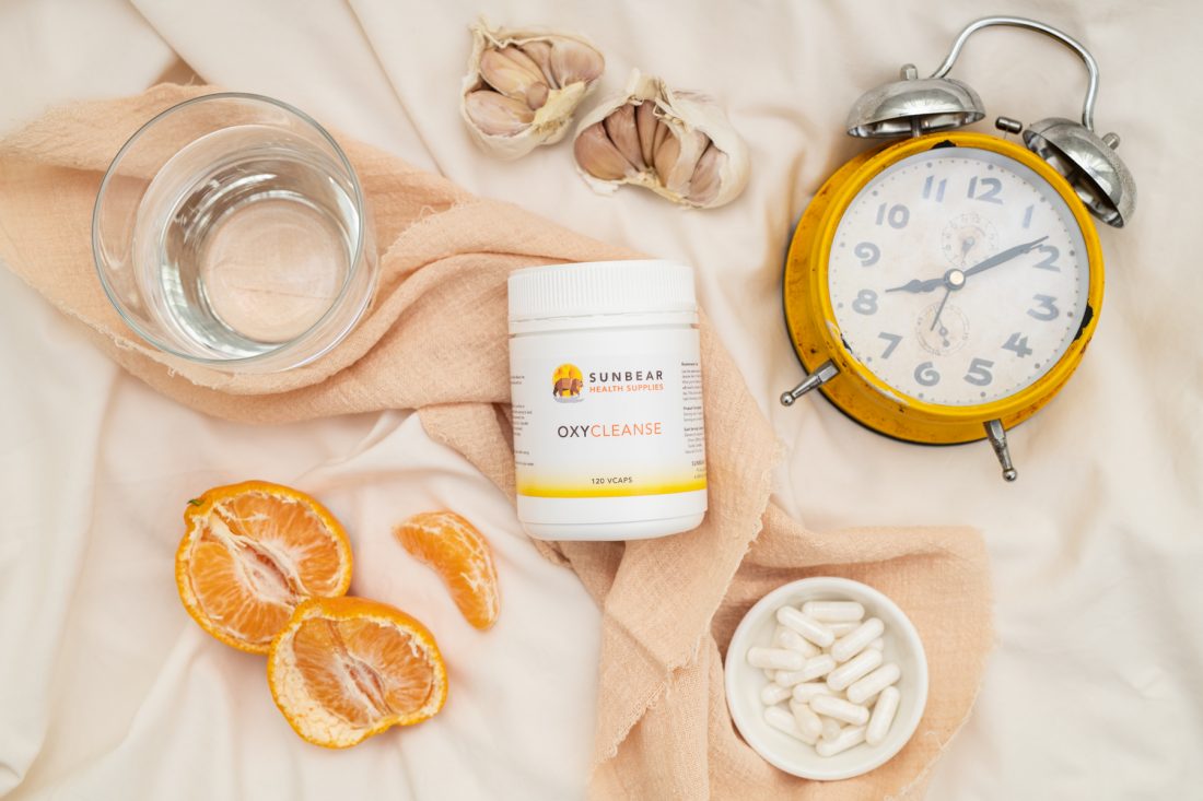 Sunbear Health Supplies - OxyMag Powder x 2 - 120 Capsules