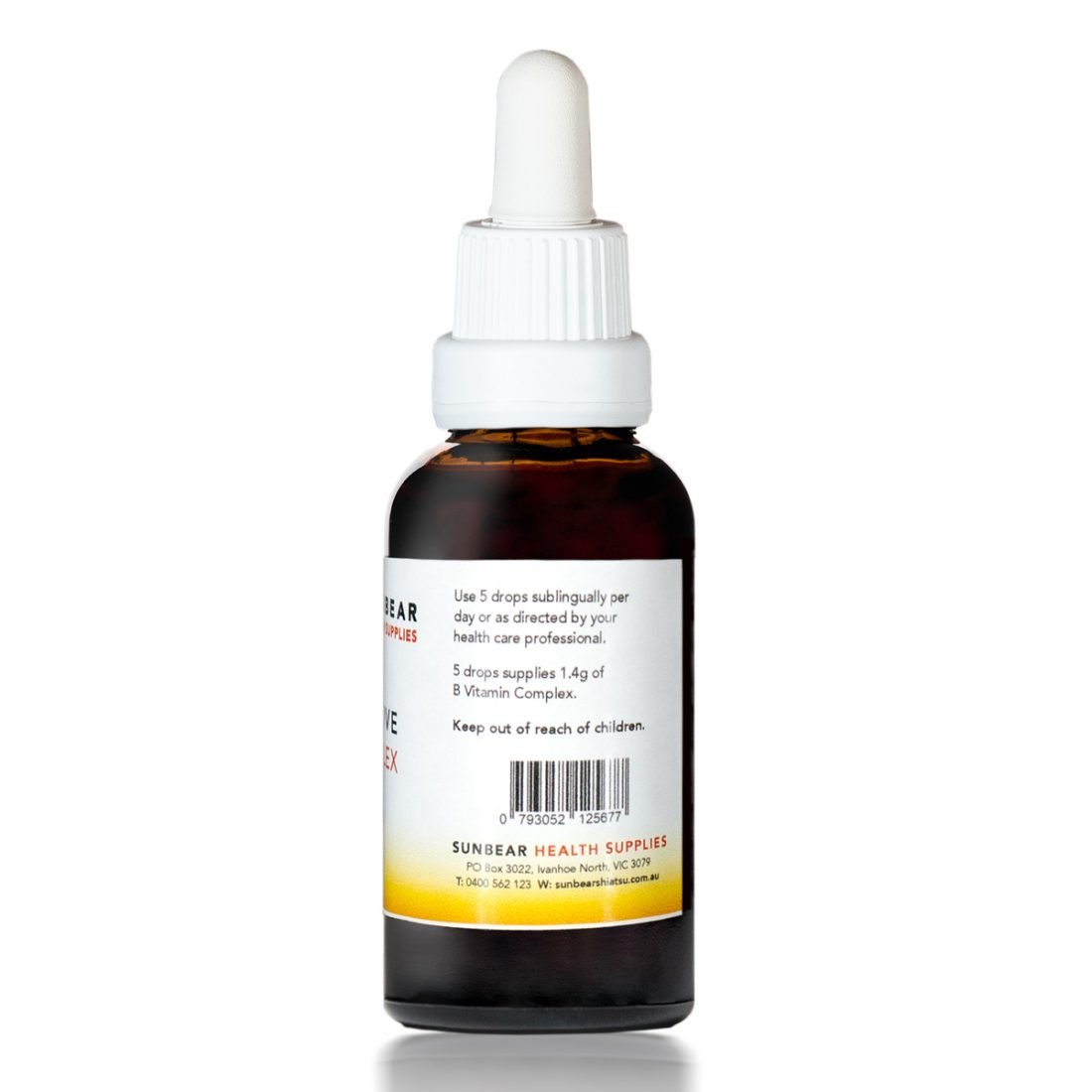 Sunbear Health Supplies - Vitamin B-Active Complex - 25ml