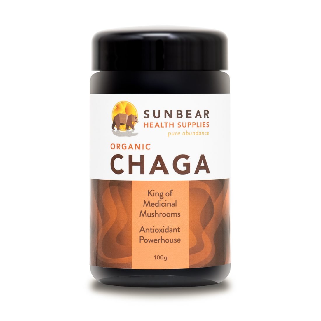 Sunbear Health Supplies - Organic Chaga Extract (11:1 Ratio) x 3
