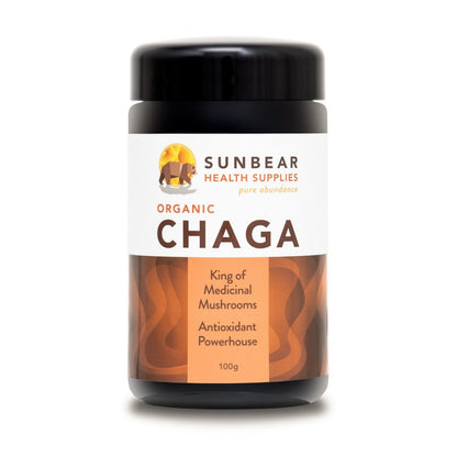 Sunbear Health Supplies - Organic Chaga Extract (11:1 Ratio) x 3