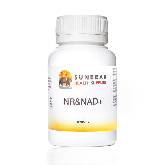 NR & NAD+ – 60 Vcaps - Sunbear Health