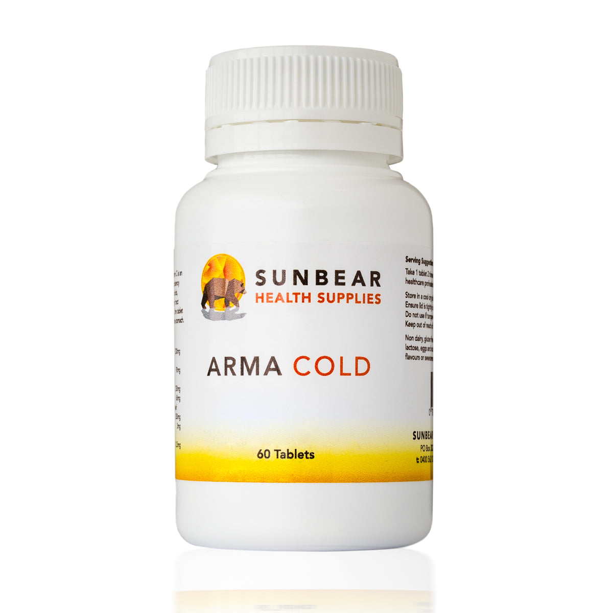 Sunbear Health Supplies Arma Cold Combination Pack