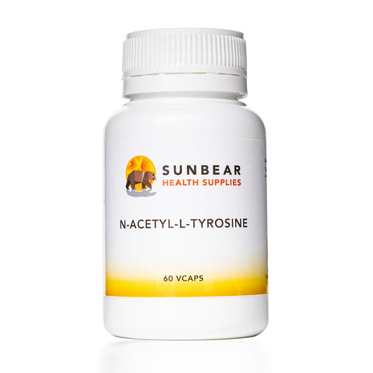 N-Acetyl-L-Tyrosine - Sunbear Health Supplies - 500mg - 60VCaps