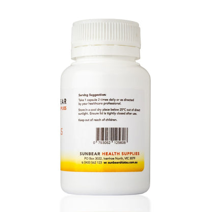 Sunbear Health Supplies - Zinc Plus - 60 VCaps - equiv Zinc 30mg