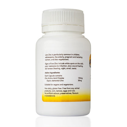 Sunbear Health Supplies - Zinc Plus - 60 VCaps - equiv Zinc 30mg